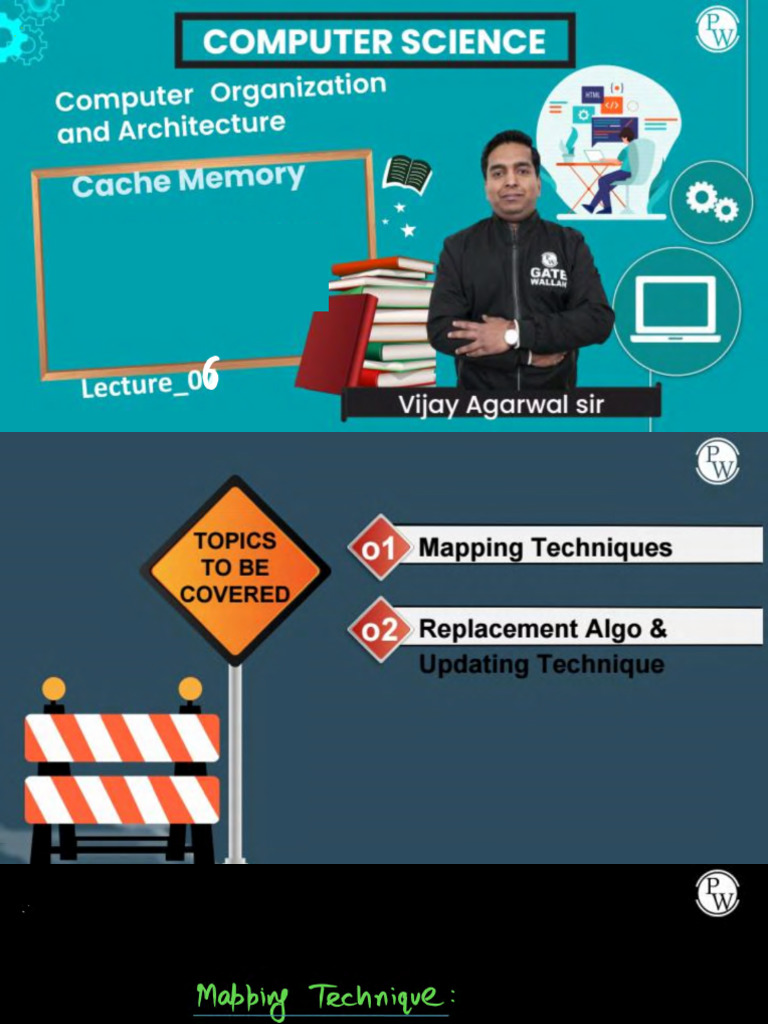 Cache Memory 06 - Class Notes | PDF
