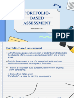 Protfolio Assessment 1