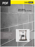 Ultratech TDS Leaflet - Fixoblock | PDF | Mortar (Masonry) | Building ...