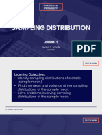 LESSON 9 Sampling Distribution Activity 13