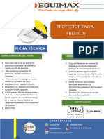 Protector Facial Premiun-Ficha Tecnica-Equimax