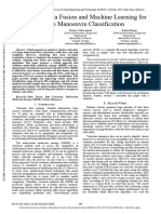 Multi-Scale Data Fusion and Machine Learning For Vehicle Manoeuvre Classification