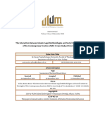 The Interaction Between Islamic Legal Methodologie