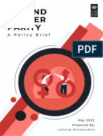 Beyond Gender Parity_Policy brief in labour