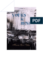 Yours & Mine (English Poetry) by Muantea Fanai Pakhup