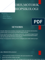 Biopsikologi,Sensoris Dan Motorik Tk1 Akper