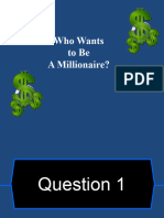 Who Want To Be A Millionaire
