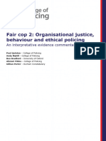 Quintonetal2015Faircop2Organisationaljusticebehaviourandethicalpolicing