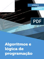 Apostila de Algoritmos e Logica de Programação - Gabraito Unidade 2