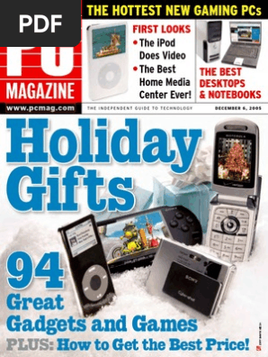 Pc Magazine 05 Issue 21 December 6 Pdf Personal Computers I Pod