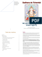 Sadhana de Tchenrézi - Thang Thong Gyalpo - Version Courte - Booklet