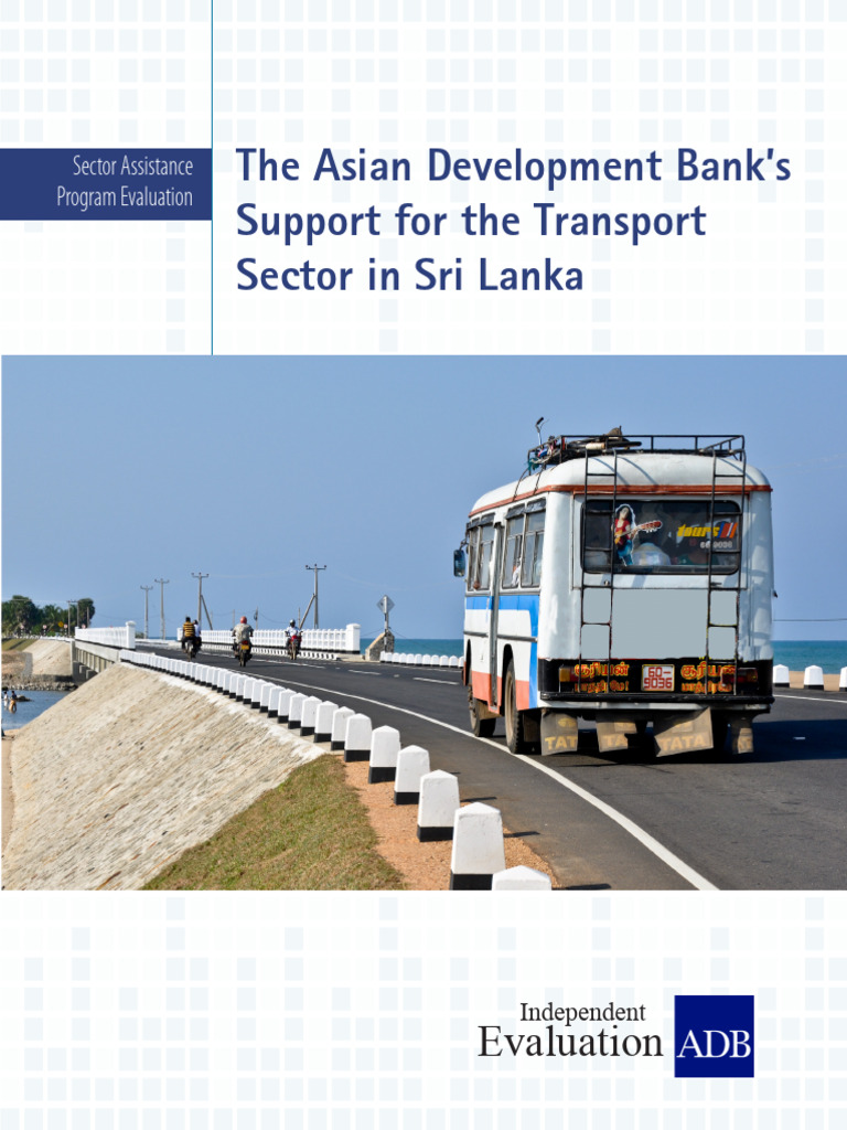 Sri Sape Transport Final - 6 | PDF | Asian Development Bank | Capacity ...
