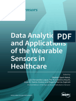 Data Analytics and Applications of The Wearable Sensors in Healthcare