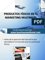 Productos Físicos en El Marketing Multinivel - PPT