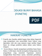 Proses Produksi Bunyi Bahasa