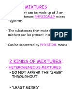 Mixtures Powerpoint