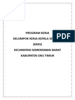 Program Kerja Kegiatan Kkks