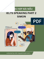 Tổng Hợp Bài Mẫu IELTS Speaking Part 2 Simon - Ielts-Nguyenhuyen