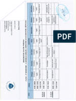 Horário de Exame Normal 1º Ano 2º Semestre 2022