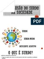 A Inclusão Do Surdo