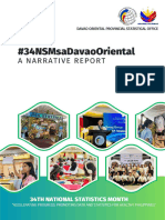 34th NSM - Narrative Report - Davao Oriental