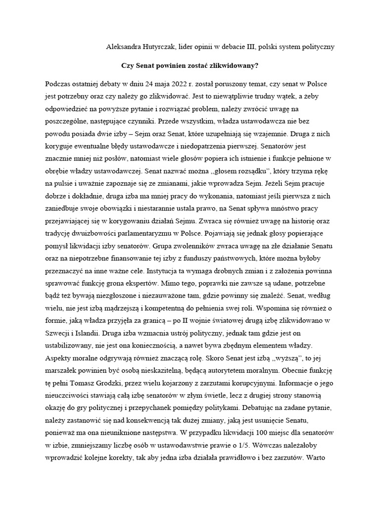 Polish Politics | PDF