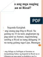 Rizal Mga Kasintahan