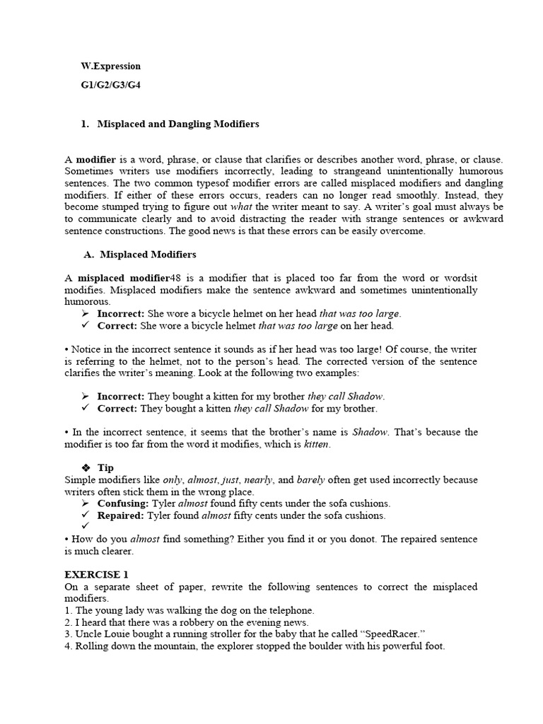 Sentence Problems Part 1 | PDF | Sentence (Linguistics) | Syntax
