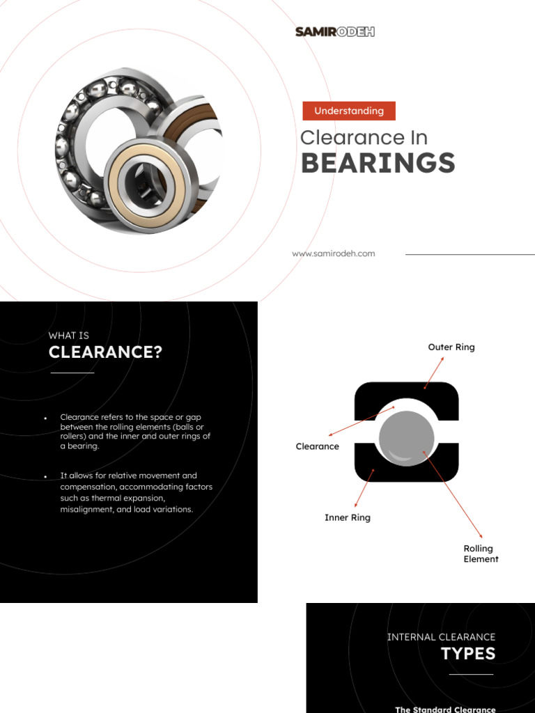 Clearance in Bearings Download Free PDF Bearing (Mechanical