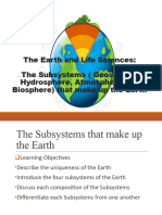 The Earth and Subsystems