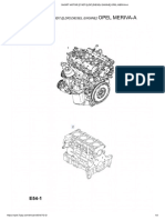 Short Motor (Z13DTJ (LDP) Diesel Engine) Opel Meriva-A
