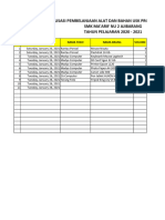 Realisasi Pembelanjaan Alat Dan Bahan Usk 2021