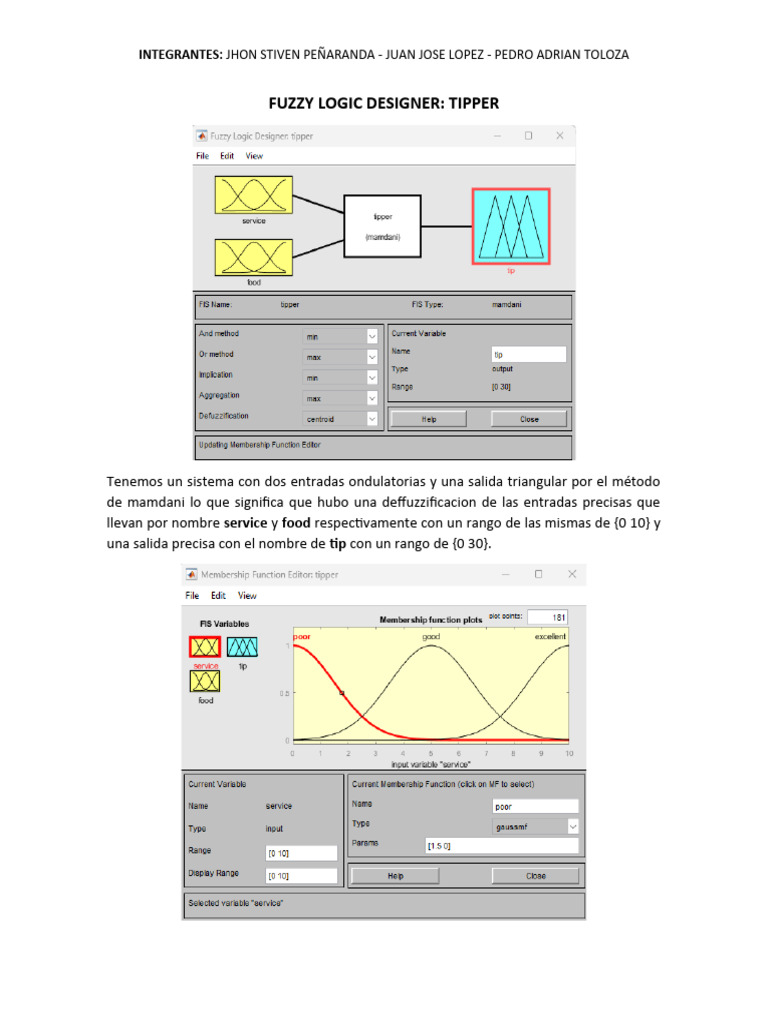 Fuzzy Logic Designer | PDF
