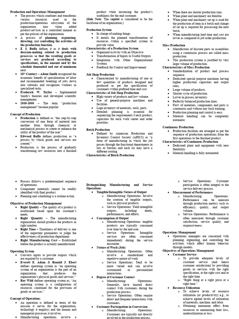 Production and operations management finished pdf inventory