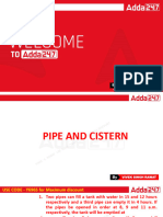 Pipe and Cistern Students Sheet-1