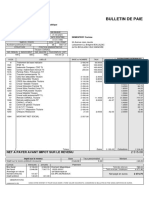 Bulletin de Paie Mars 2024