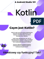 Kotlin & Android Studio 101