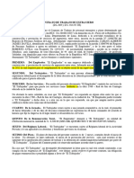 Modelo Contrato de Extranjero - ARGENTINO Doc