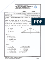 Silaroy, Laboratory Module No. 03 Motion in Two Dimension