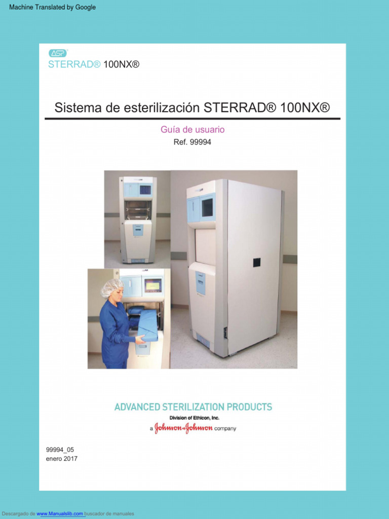 Sterrad 100nx | PDF | Corrosión | Esterilización (Microbiología)