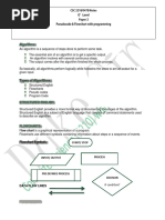 Pseudocode, Flowcharts & Programmin