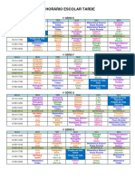 Horário Escolar Tarde 18.03 Atualizado