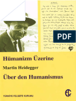 Martin Heidegger Humanizm Uzerine Mektup