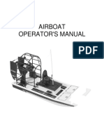 Airboat - Operators Manual