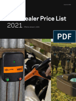 Gallagher 2021 Price List USA
