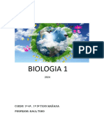 Cartilla Biologia 1 Año 2024