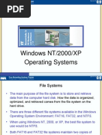 Module 6: Windows NT/2000/XP Operating Systems