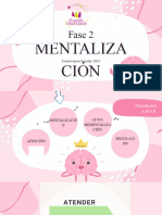 Presentación Salud Mental Ilustrado Rosa