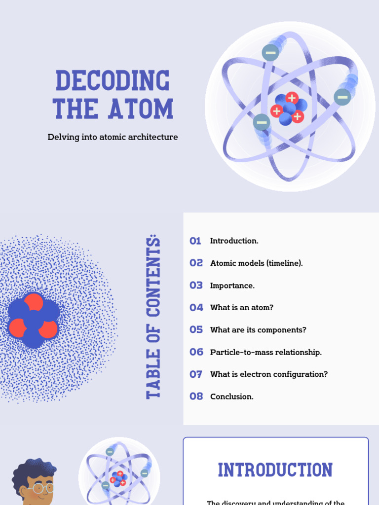 Timeline of Atomic Models and Structure | PDF | Atoms | Electron