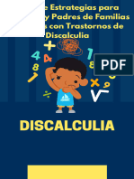 Cartilla para Adultos Con Niños Con Trastorno de Discalculia - PRODUCTO